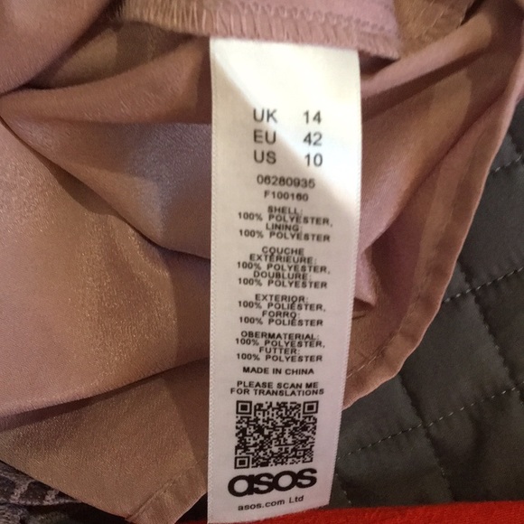 NWT ASOS PREMIUM Lace Crochet Knit Midi Dress - Picture 8 of 8